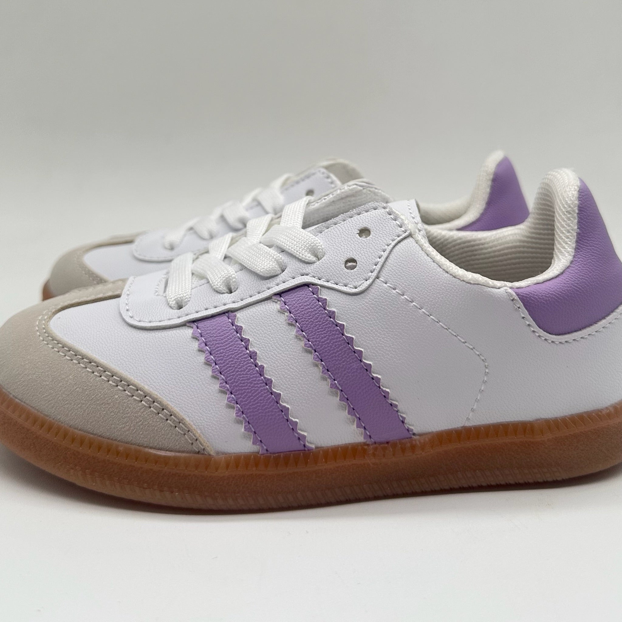 Samba Kids Blanco - Lila