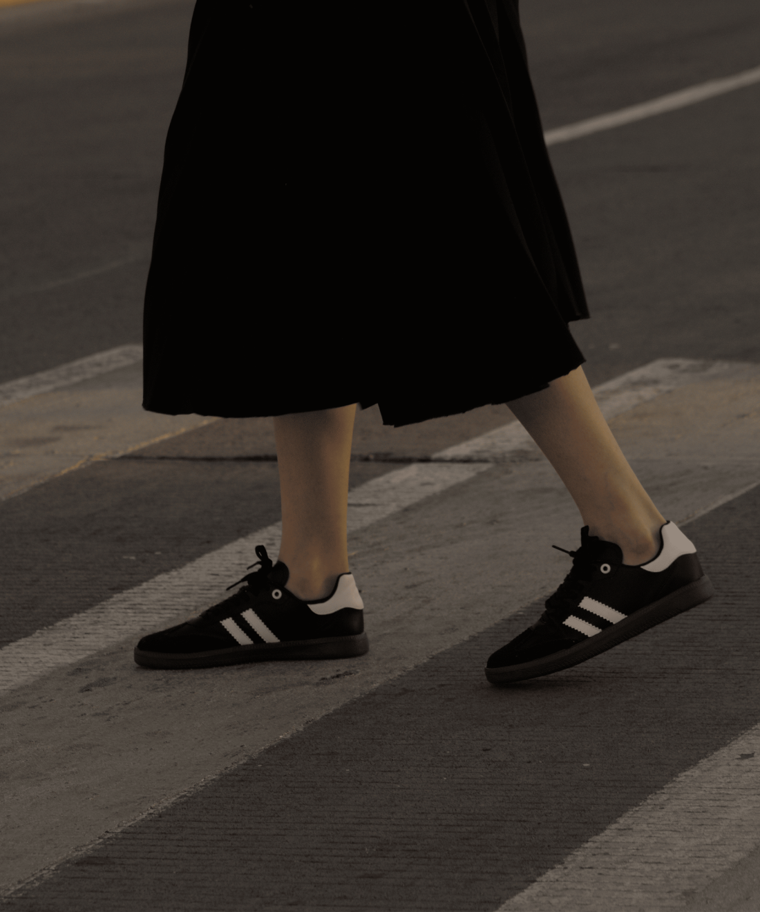 Dupe Samba Negro/Blanco