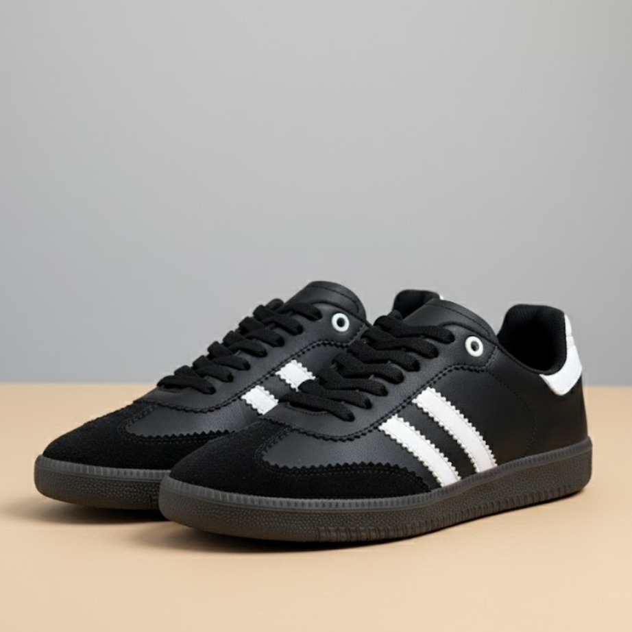 Dupe Samba Negro/Blanco