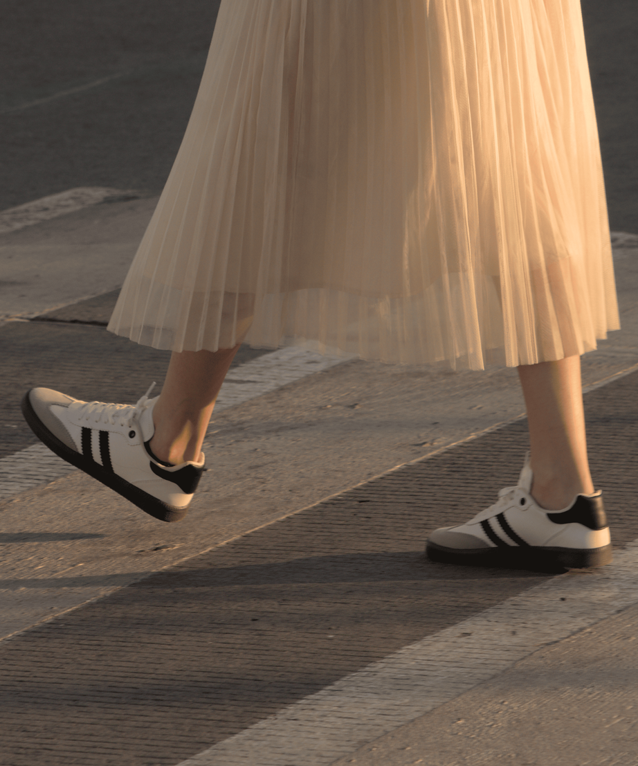 Dupe Samba Blanco/Negro