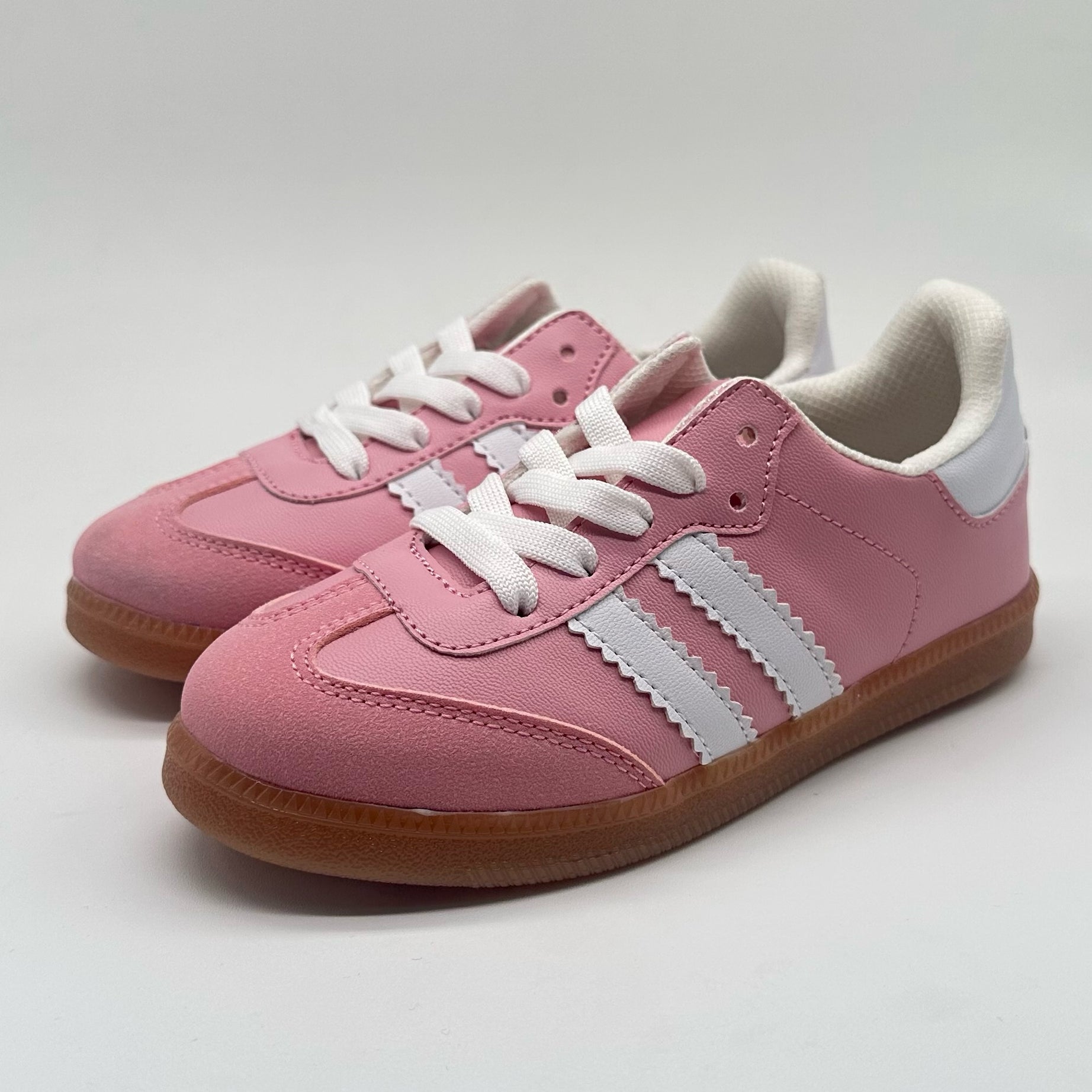 Samba Kids Rosa - Blanco