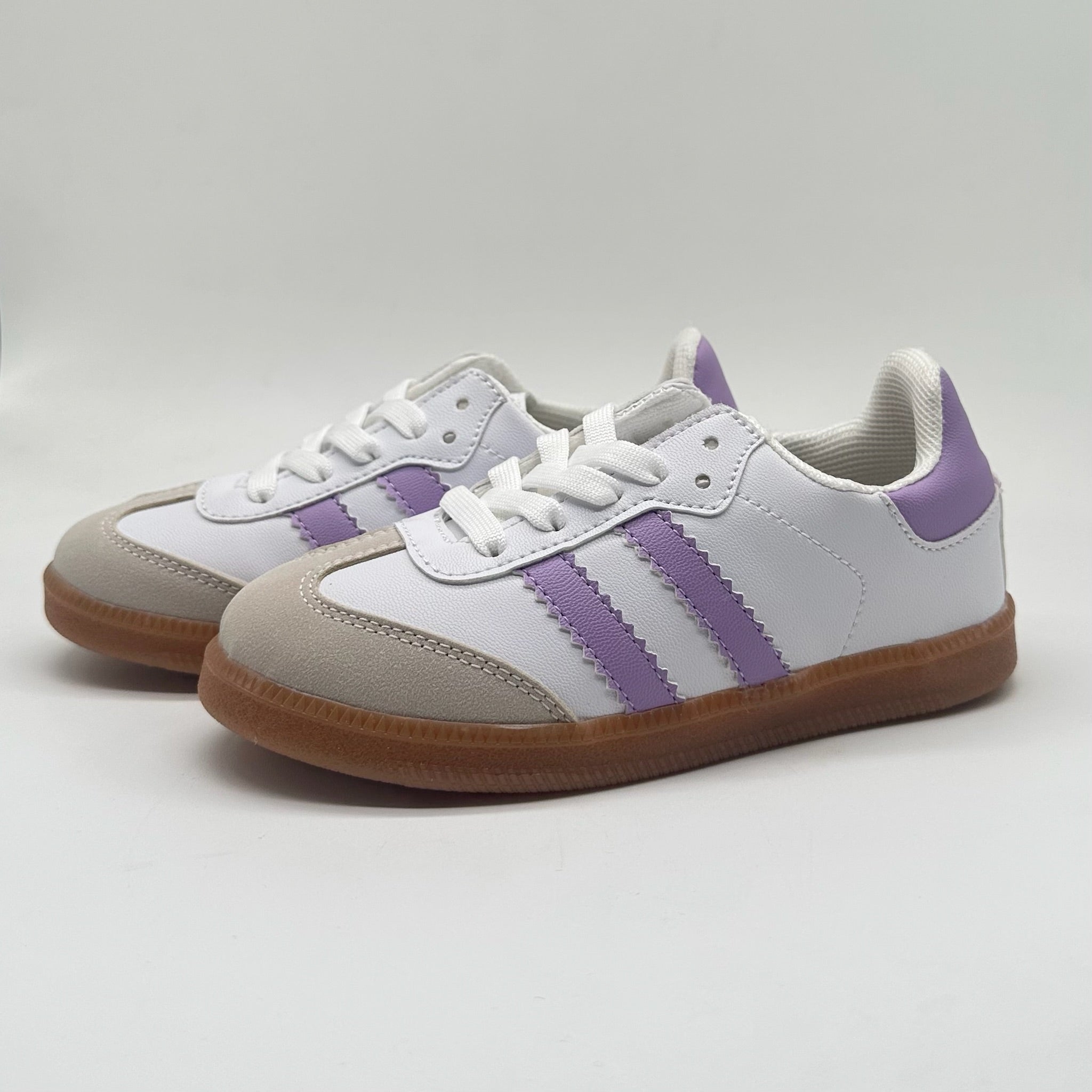 Samba Kids Blanco - Lila