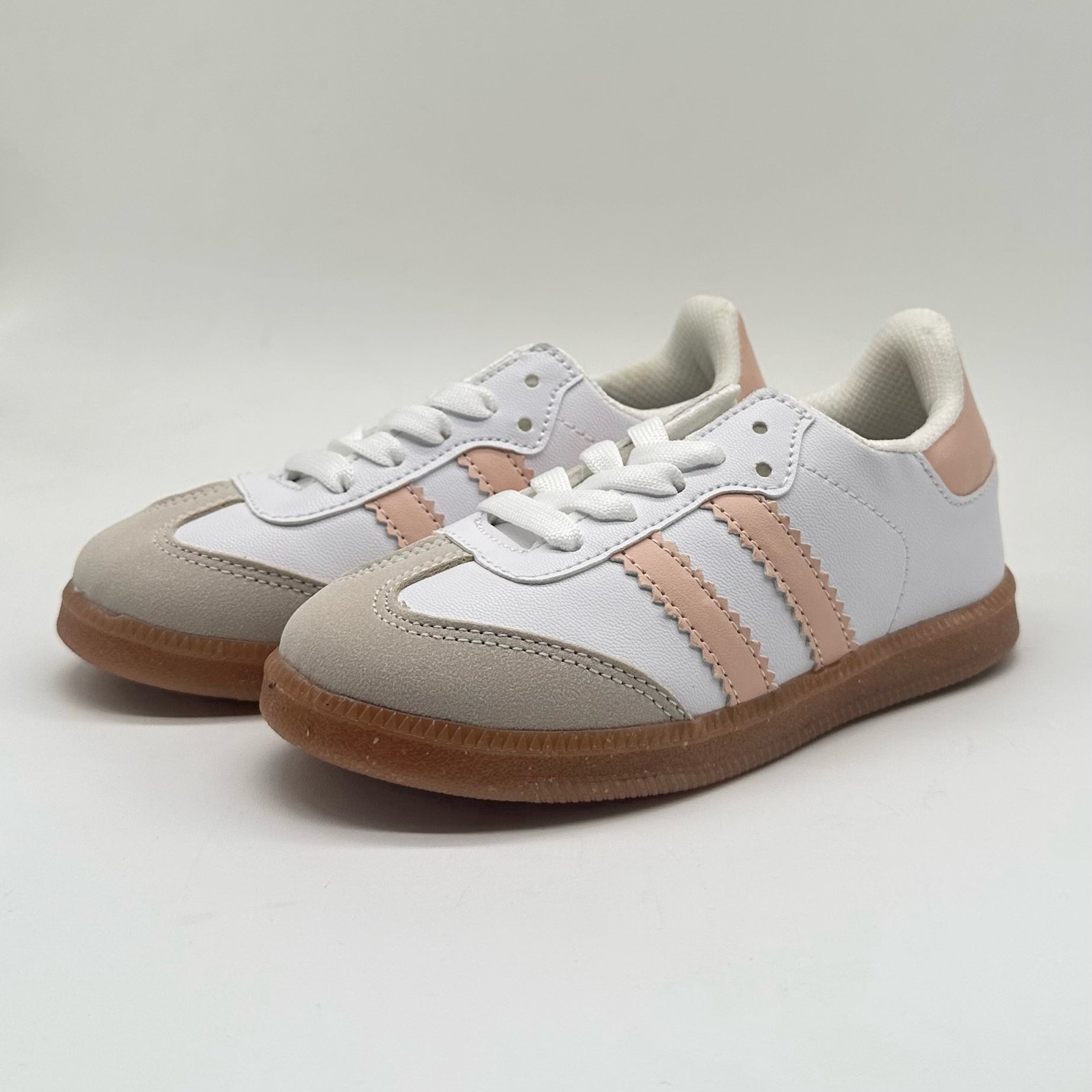 Samba Kids Coral - Blanco