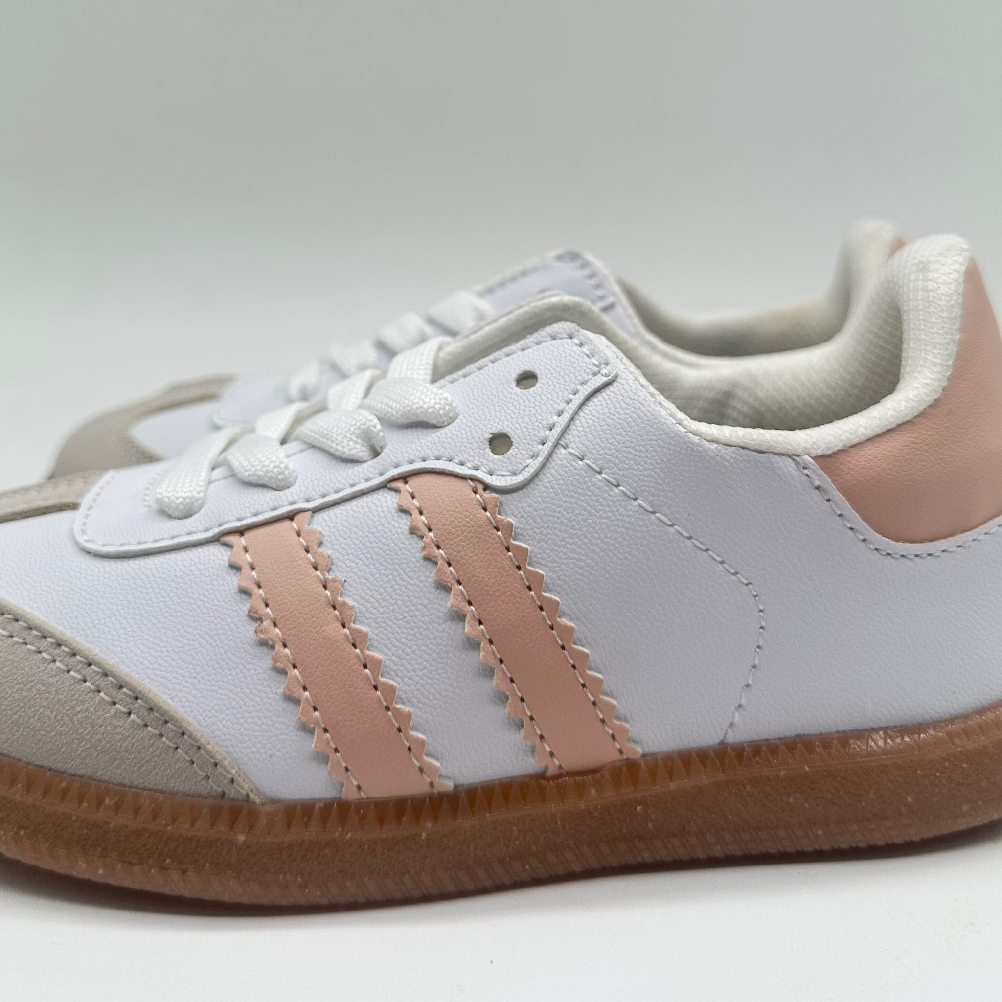 Samba Kids Coral - Blanco