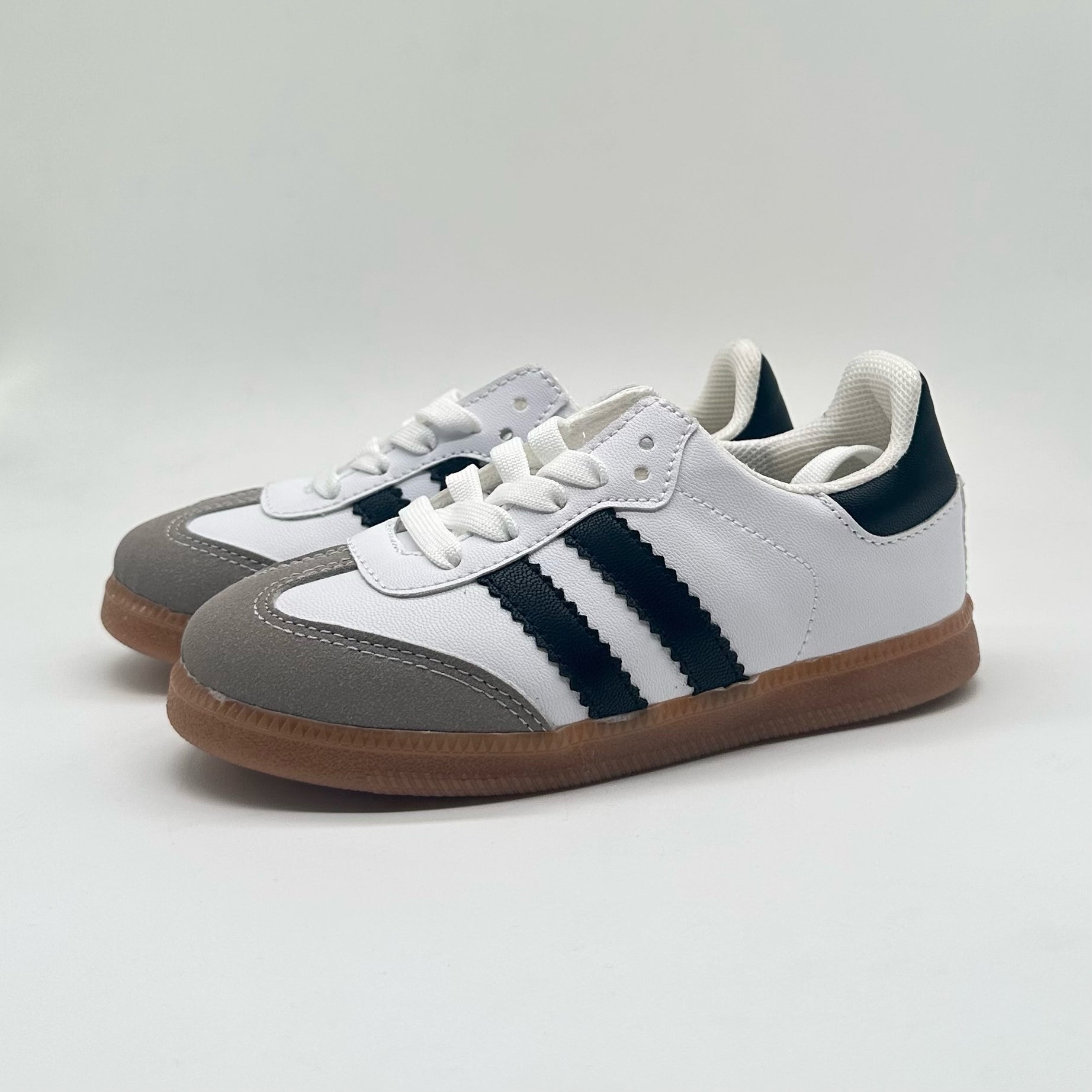 Samba Kids Blanco - Negro