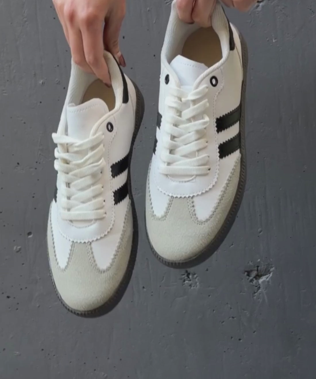 Dupe Samba Blanco/Negro